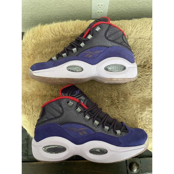 COPY - REEBOK ALLEN IVERSON MID GHOST OF CHRISTMAS #V61429 MEN'S SIZE 10.5 - Picture 4 of 11